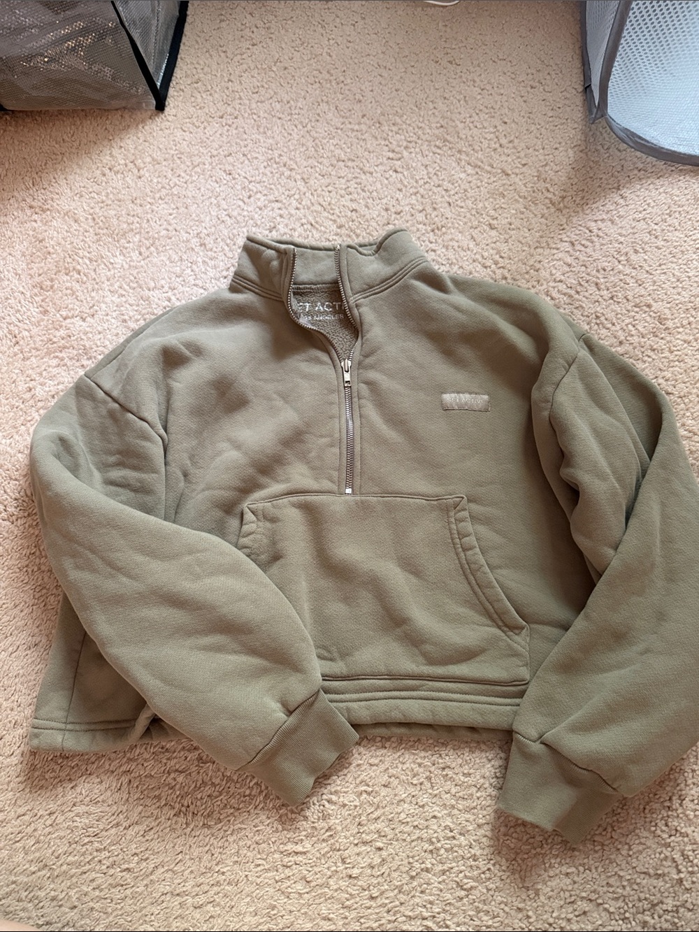 Set active zip up pullover